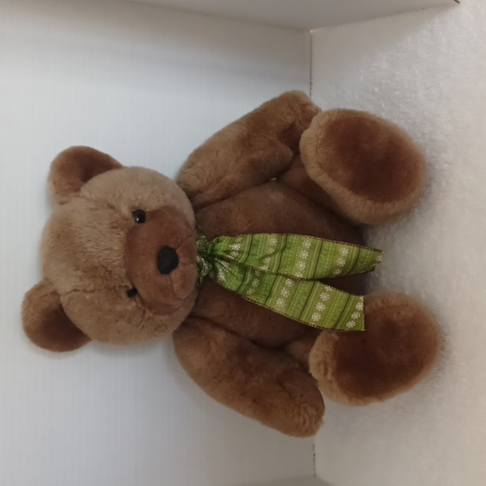 Godalming Teddy Bear Fully Jointed Plush 1989 by The Colour Library Books UK